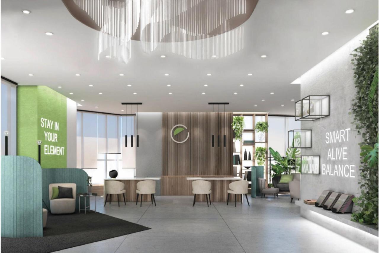 Element By Westin West Bay Doha 호텔 외부 사진 The lobby of the building