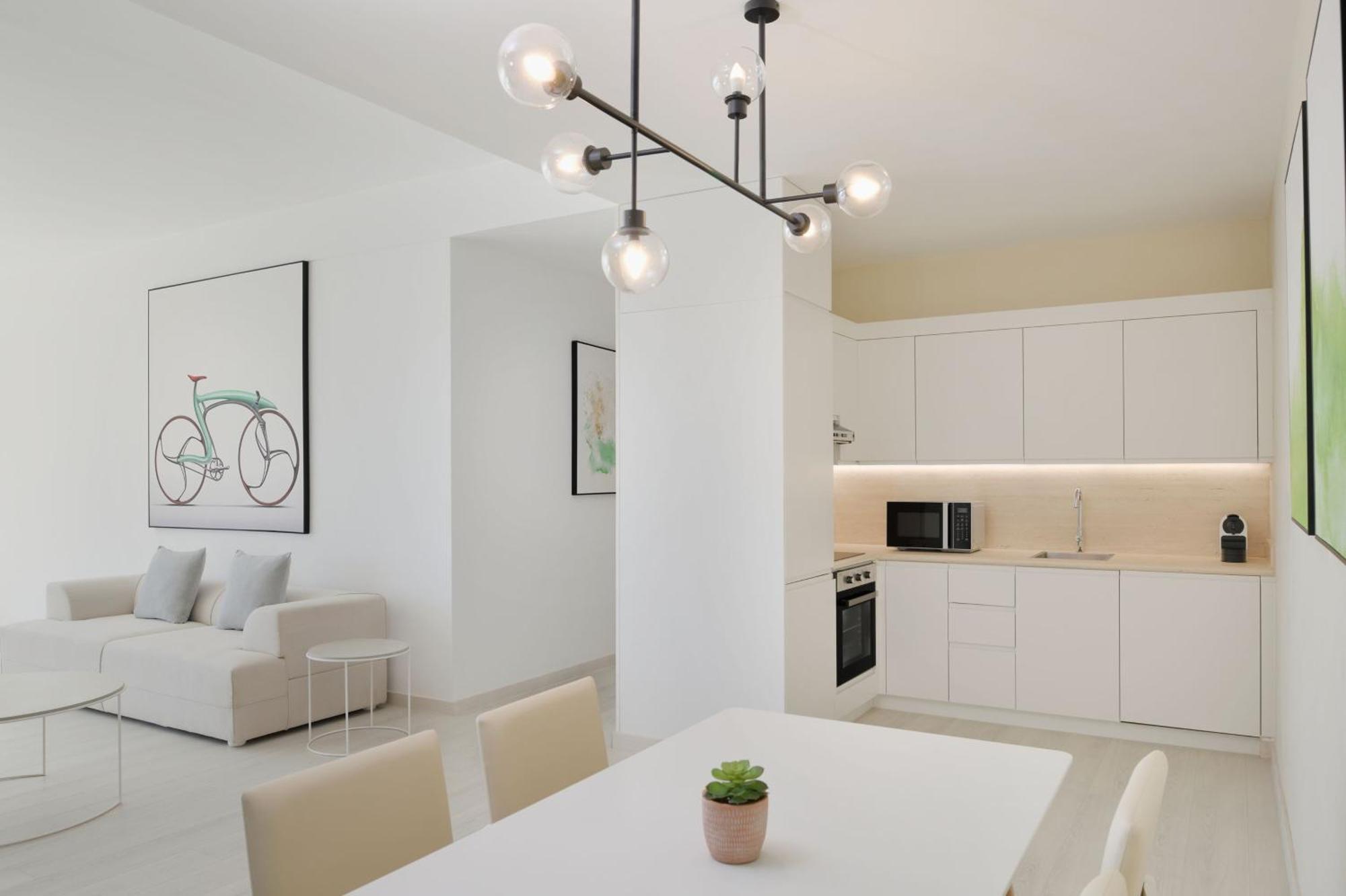 Element By Westin West Bay Doha 호텔 외부 사진 3D rendering of a kitchen