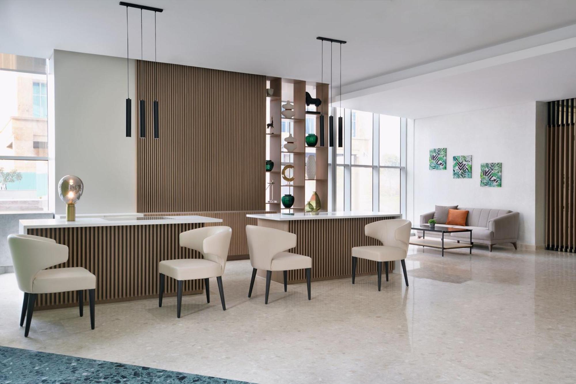 Element By Westin West Bay Doha 호텔 외부 사진 The interior of the hotel